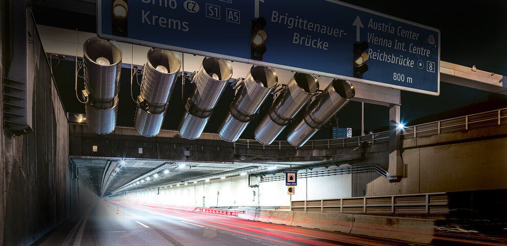 Beleuchtungslösungen für Tunnel I SITECO