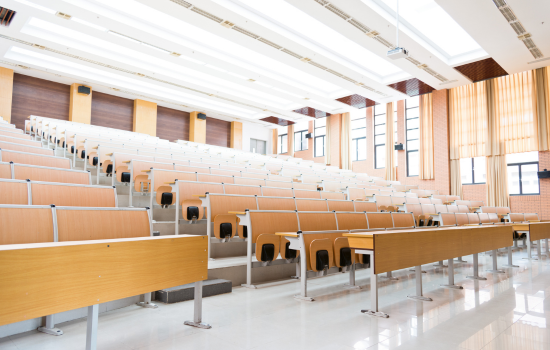 Hörsaal in einer Universität